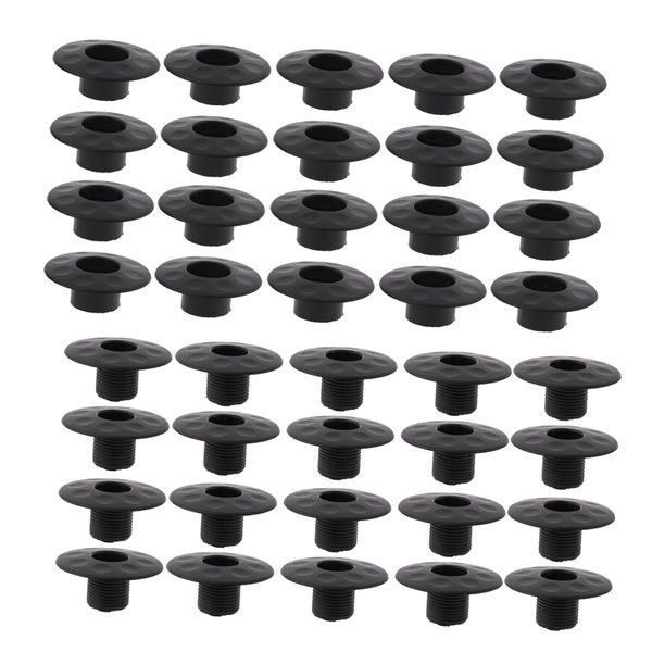 

20pcs foosball bearing table football edge bearings with thread black