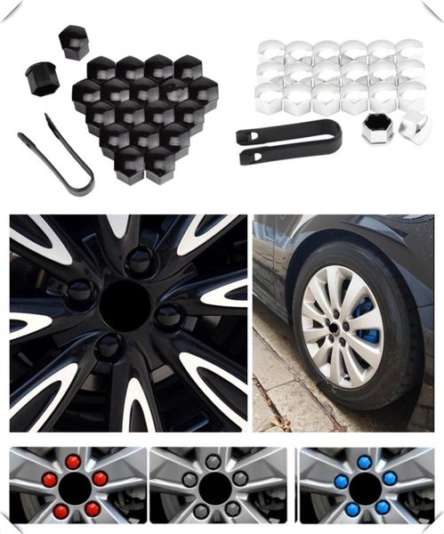 

20pcs car wheel cover screw protector nut dustproof 17 19 21mm for eolab twizy twin-z twin-run symbol
