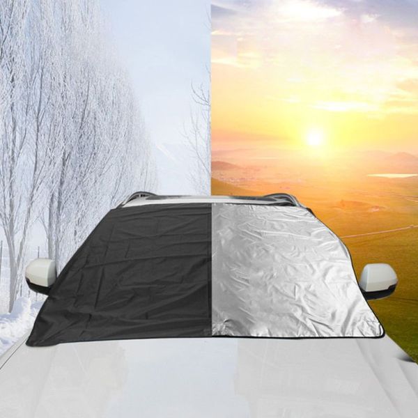 

universal prevent snow ice sunshade cover car windshield covers protector summer sun car front window windscreen covers