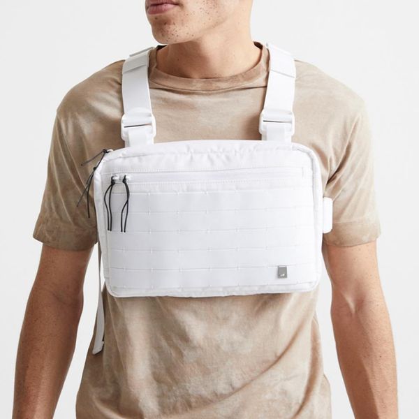 

new men tactical waist bag tactical vest chest pack hip hop function chest rig pack nylon vest rig