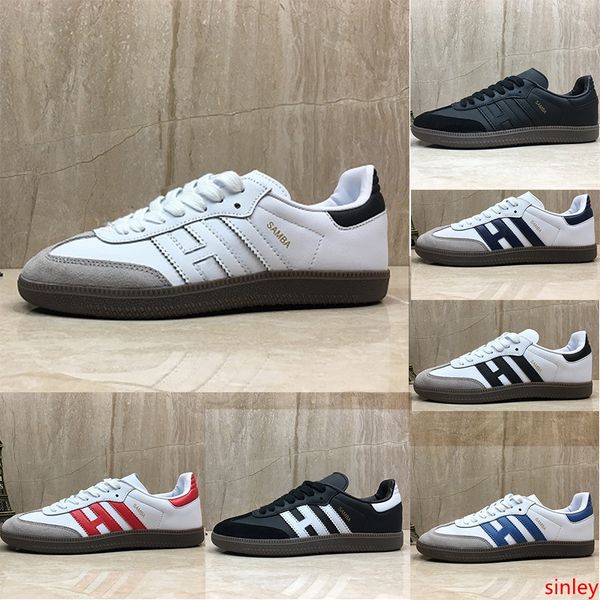 

luxury designer samba rose men leather casual shoes gazelle og black white blue mens womens sneakers sports size 36-45 wholesale