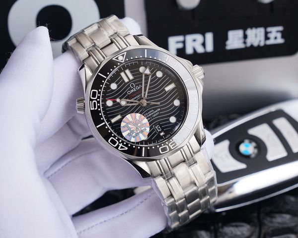 

2019 2020 james bond 007 watch men watches switzerland watch omega watch 00 mens watch [not off shed wool] d2640, Black;purple