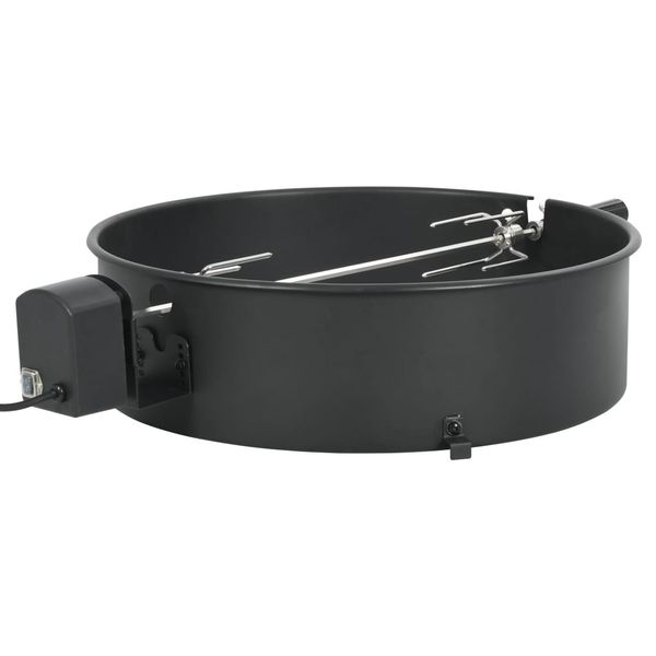 

spit barbecue kit 57 cm black bbq tools accessories
