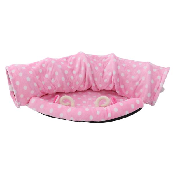 

cat resting sleep mat tunnel - kitten, kitty bed cushion snuggly collapsible