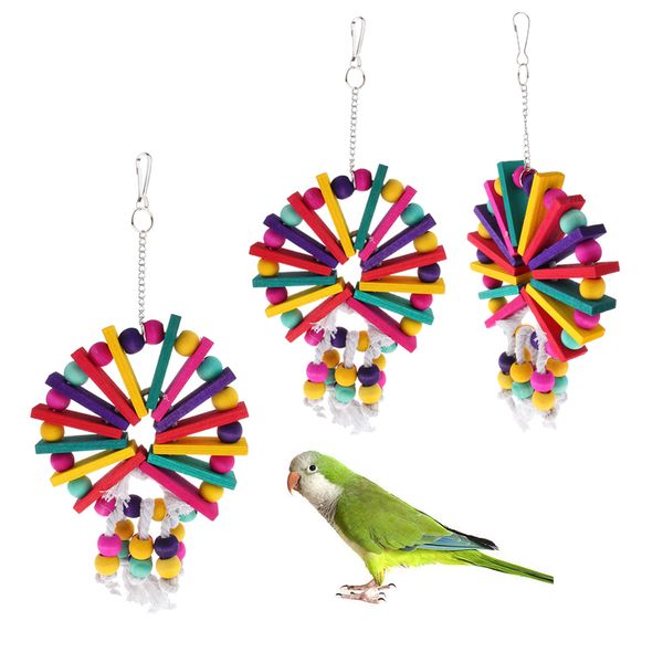 

bird parrot chew toys birds natural garden ornament for lovebirds, parakeets, cockatiels, conures, quakers, cockatoos