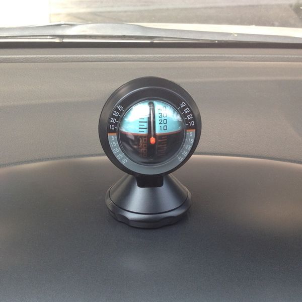 

car inclinometer level tilt gauge indicator gradient balancer tool for off-road vehicle and self-driving supplies