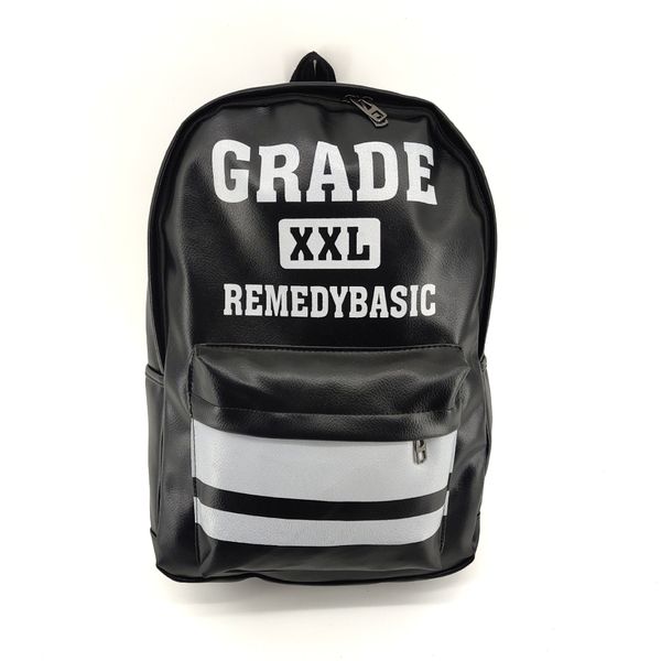 

new large capacity backpack mens pu leather waterproof travel bag fashion multifunctional leisure backpack