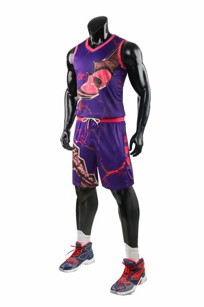 

оптовые настроенные мужчин баскетбол униформа, мужские комплекты спортивной одежды, костюмы скидка дешевые мальчик баскетбола наборы топы с, Blue;black