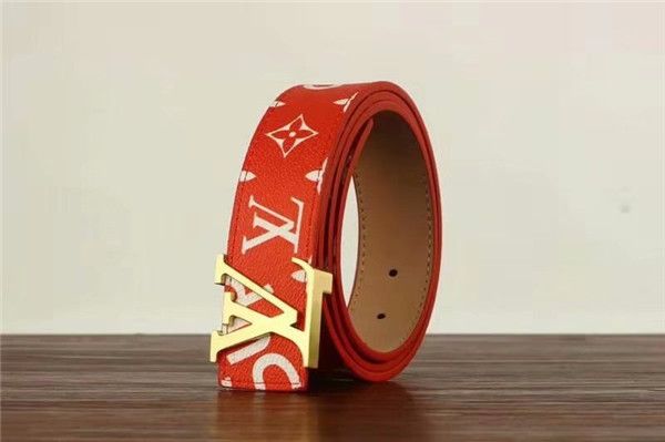 

2020fashion men buckle fashion68 genuine leather women v belts for men letter double buckle men women belts, Black;brown