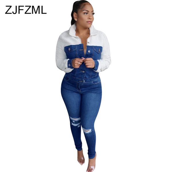 

skinny ripped jeans for women high waist hollow out hole side pockets blue jeans streetwear plus size washed denim