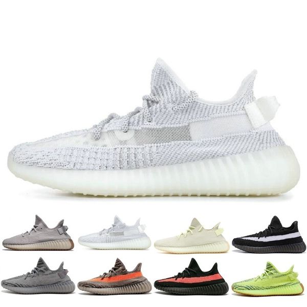 

Se ame v2 running hoe 2019 men women kanye we t tatic cream white bred blue tint butter de igner hoe boot ize u 5 11 5