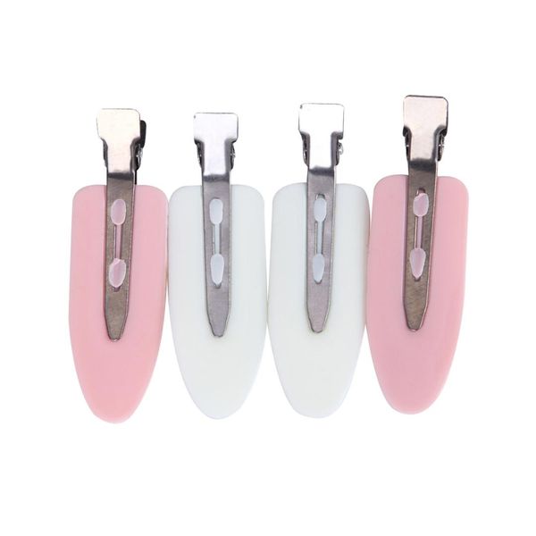 

4pcs/set oval hairpin hair clips clamps diy adorning hairstyle jewelry headdress design hair styling decoration g0306, Golden;silver