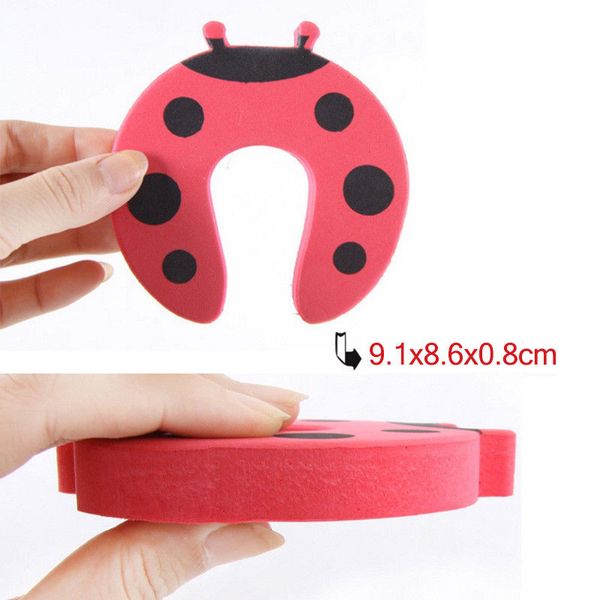 

1pcs children safety cartoon door clamp pinch hand security ser cute animal baby safety door ser clip security