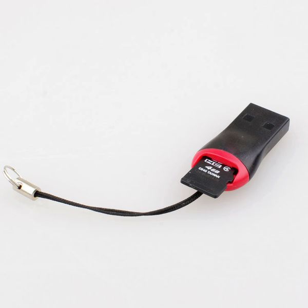 

whistle usb 2.0 t-flash memory card reader tf card micro sd card reader adapter 8gb 16gb 32gb 64gb 1000pcs