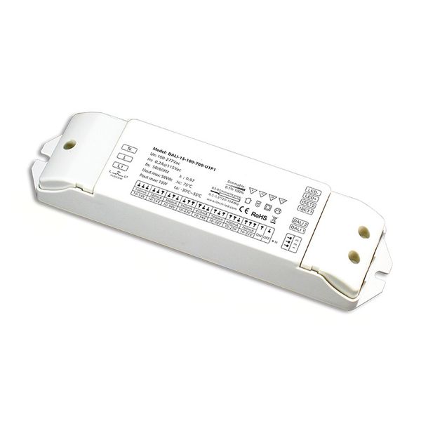 Neuer DALI-Dimmtreiber AC100-240V Eingang 100-700mA 150-900mA 200-1200mA Ausgang DALI/Druckknopf UL-zertifizierter dimmbarer LED-Treiber