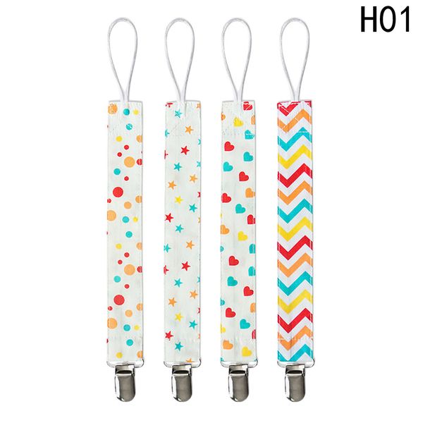 

cotton dummy holder chupetas soother pacifier clips 4pcs/set baby pacifier clip chain strap nipple holder for infant feeding