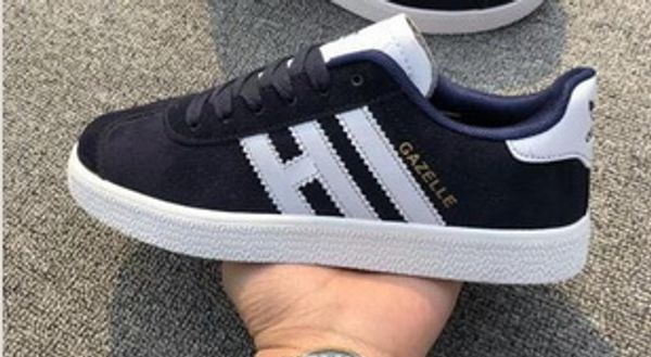 

Новый Нубук Газель Мужские Женские Кроссовки Повседневная Плоская Обувь Женщина