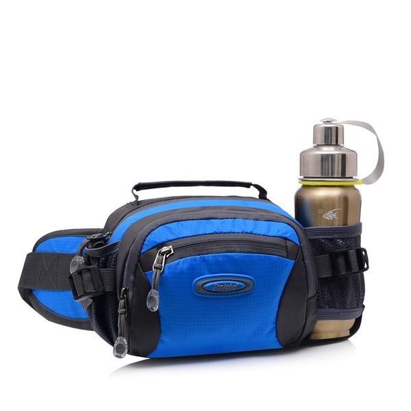 

outdoor running bag travel handy hiking sport nylon waterproof waist pack waist belt pouch adjustable strap sport bag