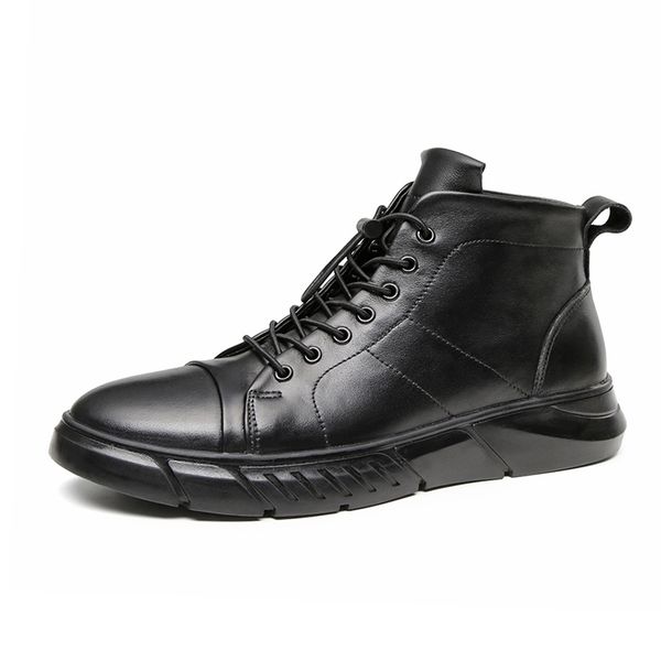 

2020 Spring New Men Boots Winter High Tops Man Casual Boot Winter Men's Sneakers Footwear Fashion Outdoor Boots Men's Boots