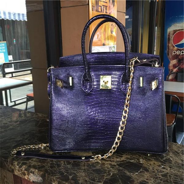 

elegant2019 lady grain lizard of quality ol commute genuine leather woman package single shoulder span portable both shoulders bring