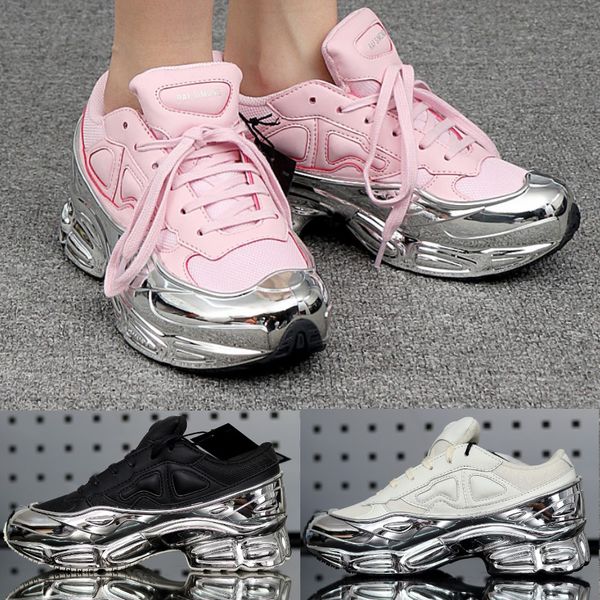 

2019 new running shoes wholesale raf simons x sneakers shoes women,men consortium ozweego 2 outdoor casual shoes 5- ing, Black