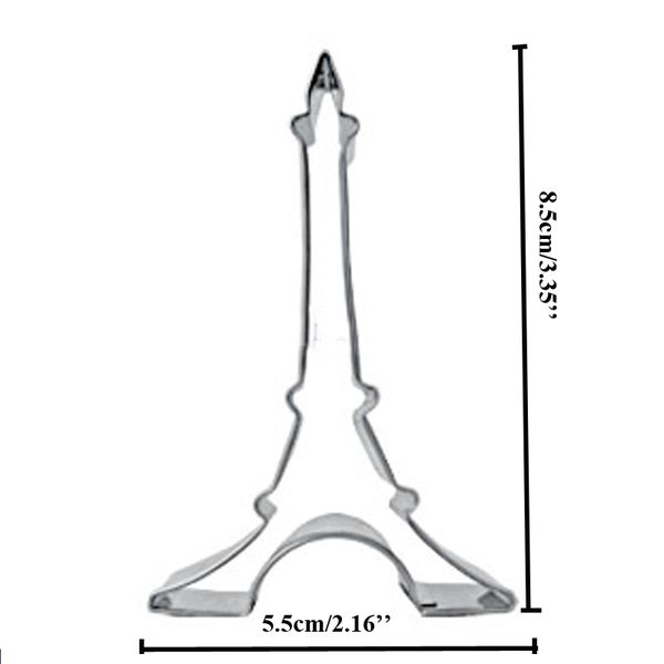 

1pcs patisserie reposteria bakeware paris trunk dress molds metal cake decor cookie cutter biscuit cupcake art pastry shop mould other bakew