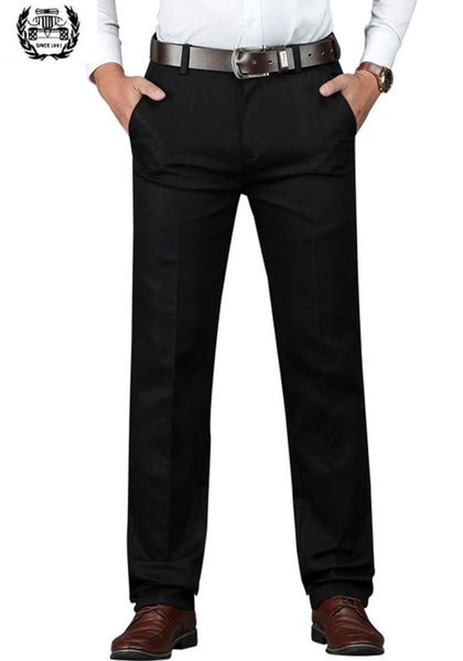 

2019 summer clothes mens suit pants cargo mens formal dress pants slim fit cotton suit trousers man, White;black