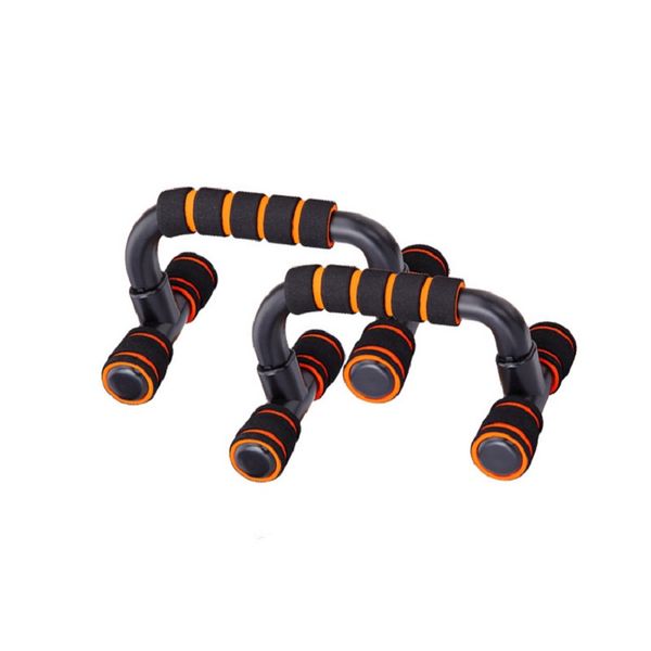 

1 pair fitness pushup stands sport gym exercise training chest bar sponge hand grip trainer for body building fitness