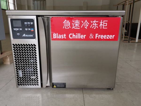 

бесплатная отправка коммерческих kolice небольшой мини-шоковая заморозка мороженого курица рыба десерт 3 подносы замораживателя взрыва, ларь