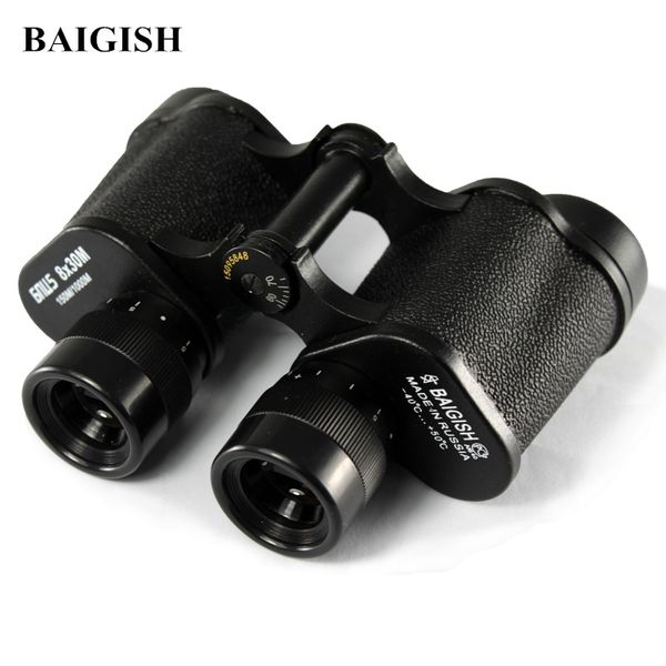 

russian binoculars baigish 8x30 professional telescope full-metal army binocular with rangefinder eyepiece for hunting