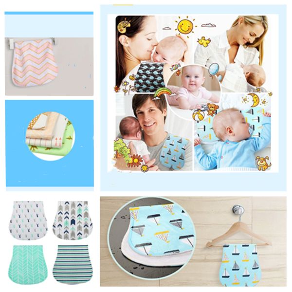 

new baby nursing burp 23 styles infant kids striped feeding baby bibs saliva bandana turban burp cloths lunch bibs t2g5036