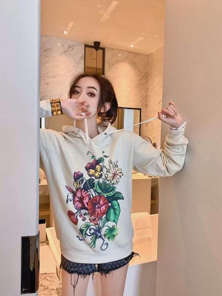 

bh03369 fashion women's hoodies & sweatshirts 2020 runway european design party style women's clothing, Black