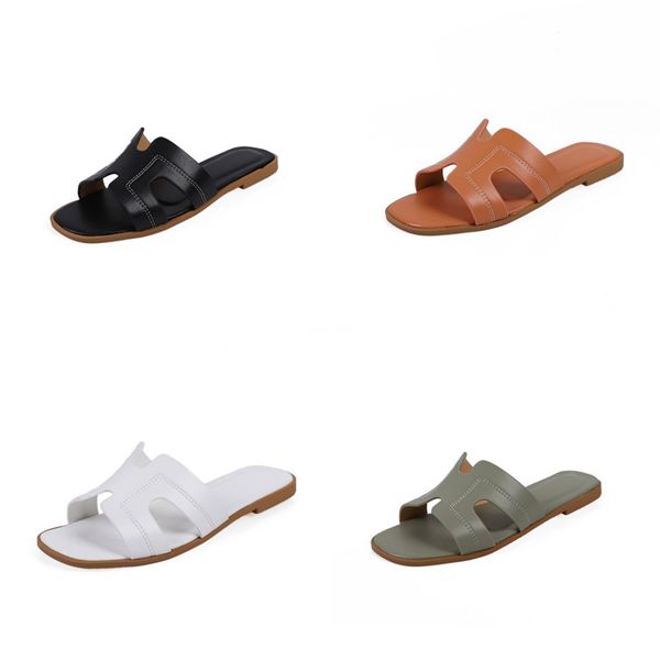 

black platform slippers comfort shoes for women wedge 2020 summer suit h beige all-match muffins shoe women heels#928