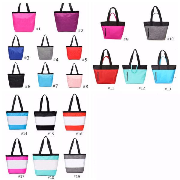 

24 Colors Pink Handbag Shoulder Bag Classic Portable Shopping Bags Fashion Pouch for Women Pink Letter Ladies Totes