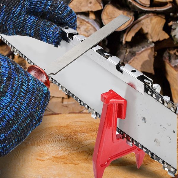 

set of 10 chainsaw sharpening kit sharpener tool files set with storage pouch garden decorations