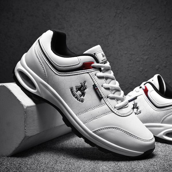 

2020 professional men golf shoes waterproof golf sport sneakers comfortable black white training shoes sport trainers