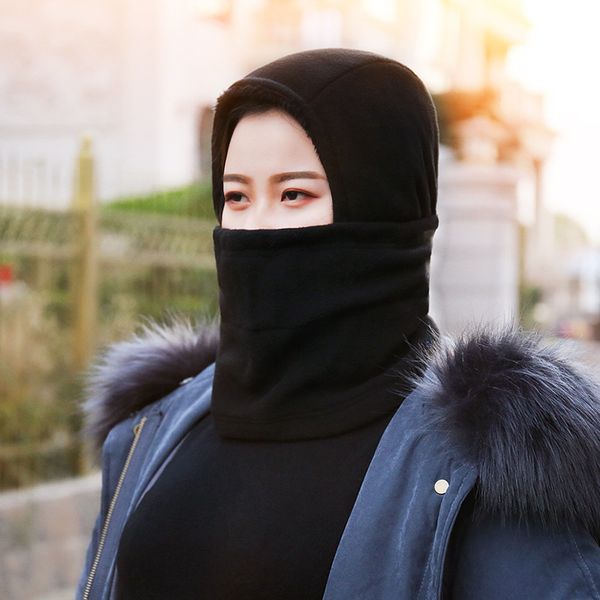 

winter outdoor riding windproof flying tiger cap fleece hood hat mask thick warm snow cap mask