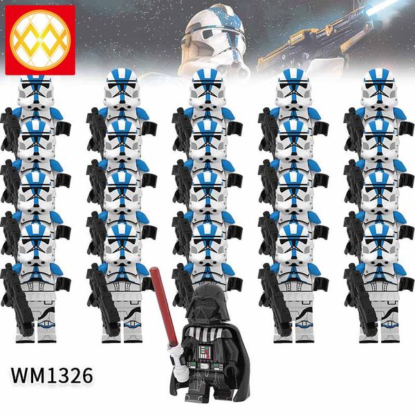 

21pcs/lot star clone wars sets storm trooper wars imperial inquisitor the first order officer building blocks toys