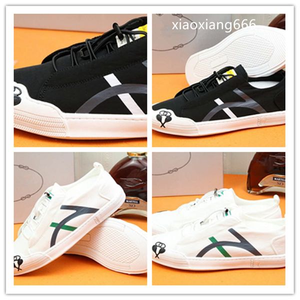 

2020 men's casual fashion men's shoes version simple and simple atmosphere upper breathable waterproof ice silk fabric4, Black