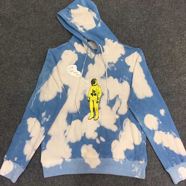 

travis scoastroworld astronaut tid-die men's sweatshirt 3d foam print harajuku hooded hoodies men women sudadera hombre hoody, Black