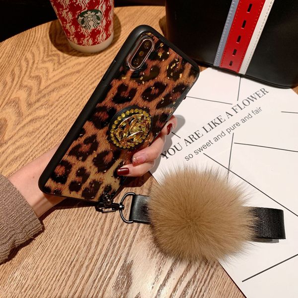 

2019 latest for iphone x peacock case drop glue phone case leopard print and peacock grain designer phone case