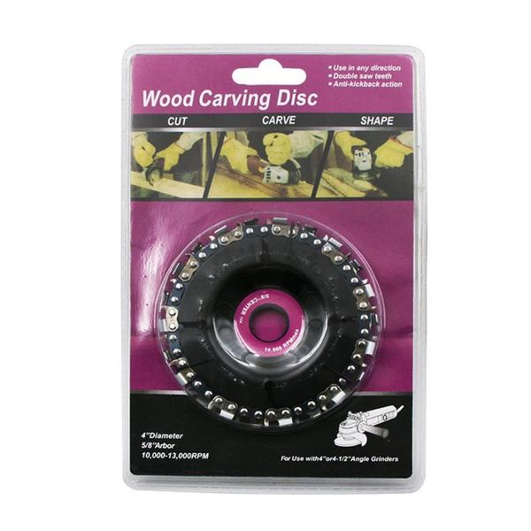 

grinding chain wheel 4 inch chain plate angle grinder sprocket wood carving plate black disc angle grinder with