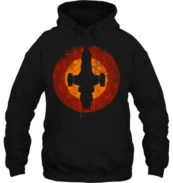 

men hoodie fashion cool funny serenity customized printed women streetwear, Black