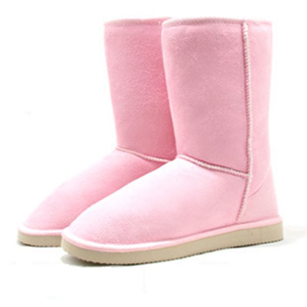 

women snow warm botas female casual boots shoes women plush winter snow boots ladies shoes woman warm fur botas mujer, Black