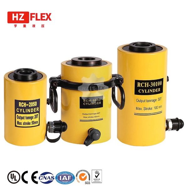 

hydraulic cylinder multi-section jack rch-20100 hydraulic jack pump