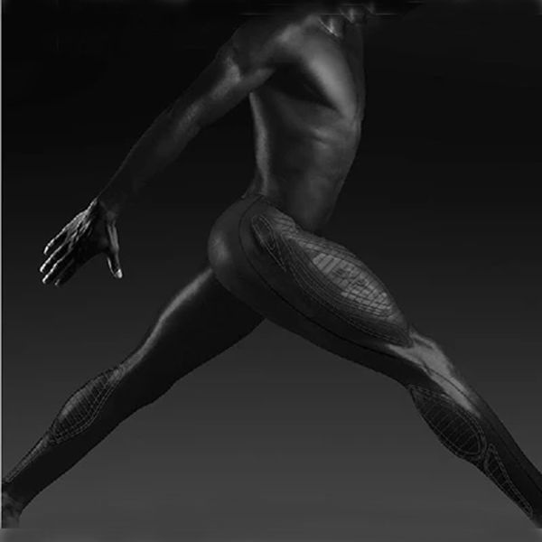 

mens compression pants sports running tights basketball gym pants bodybuilding jogger jogging fitness skinny leggings trousers, Black;blue