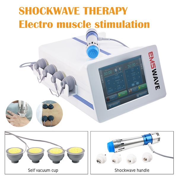 EMS Elektronisches Muskelstimulations-Physiotherapiegerät zur Schmerzlinderung bei Jungen / ESWT-Stoßwellentherapiegerät für die Ed-Behandlung