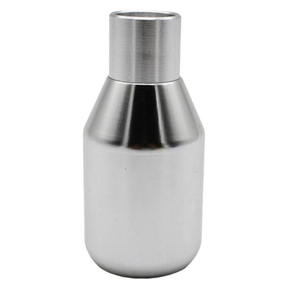 

car 5 gear shift knob manual gear stick shifter chrome silver three size