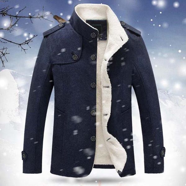 

winter thick fleece jacket mens bomber jackets men casual fashion coat man windbreaker 2019 new outdoor clothing homme outwear, Black;brown