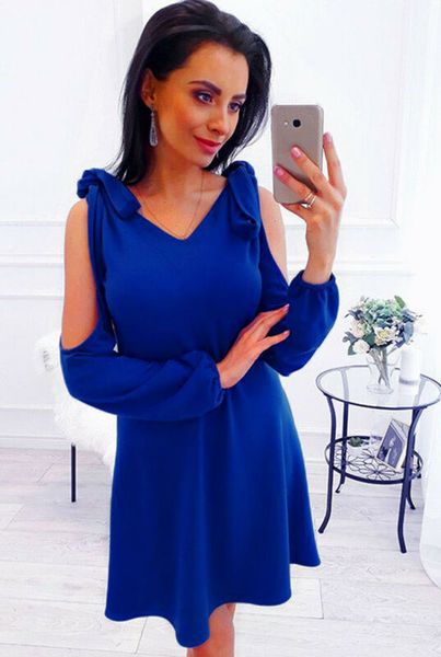 

selling women long sleeve loose mini dress ladies summer autumn casual shirt dress holiday beach, Black;gray